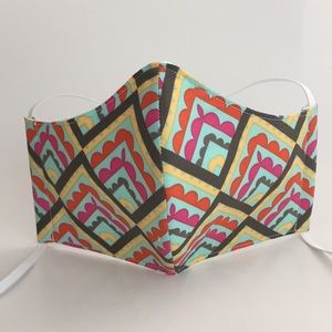 Multicolor Handmade Fabric Face Mask